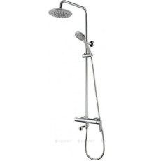 Душевая колонна со смесителем и изливом Aquanet Logic хром AF320-72-R-C