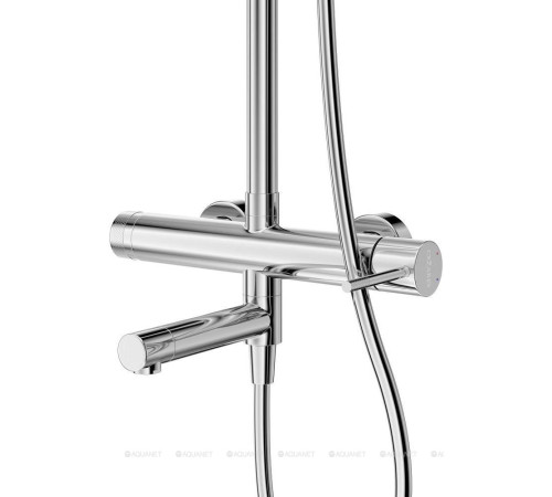 Душевая стойка со смесителем и изливом Cezares RELAX хром RELAX-CVD-01