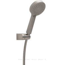 Душевой набор Allen Brau ECLIPSE ручной душ с держателем и шлангом 1500 мм никель 5.E1005-BN