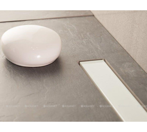 Линейный трап Pestan Confluo Frameless Line 450 мм White Glass 13701211