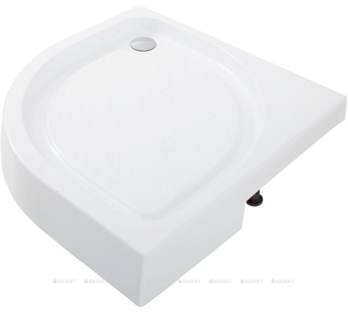 Поддон душевой Aquanet НХ515 четверть круга акриловый 90х90х15 см слив слева 00180696