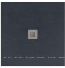 Поддон литьевой Aquanet Pleasure NEW 1000х1000х30 мм черный камень 00258889
