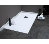 Поддон литьевой Aquanet Pleasure NEW 1200х900х30 мм белый камень 00256323