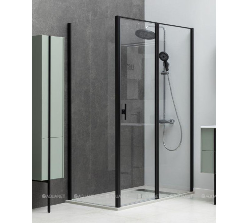 Душевое ограждение Allen Brau Priority 1000x900 мм браш черный 3.31006.BBA / 3.31018.BBA