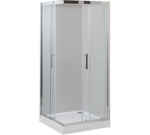 Душевая шторка Aquanet Delta Cube 1000x1000x2000 мм стекло прозрачное 8 мм 00183843