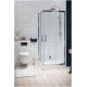 Душевая шторка Aquanet Delta Cube 1000x1000x2000 мм стекло прозрачное 8 мм 00183843