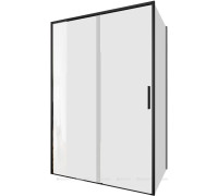 Душевое ограждение Aquanet Pleasure Evo 1300х800 мм черный анод AE65-130x80-BT
