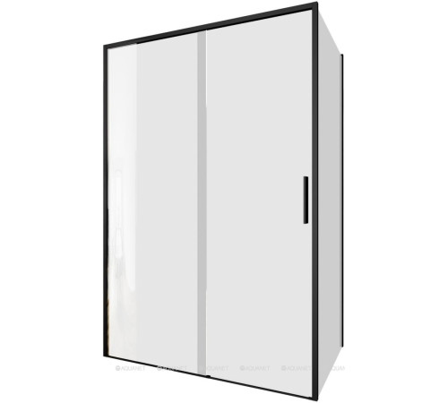 Душевое ограждение Aquanet Pleasure Evo 1300х800 мм черный анод AE65-130x80-BT