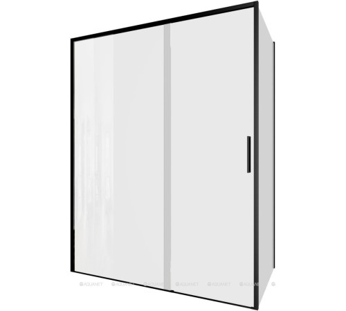 Душевое ограждение Aquanet Pleasure Evo 1500х1000 мм черный анод AE65-150x100-BT