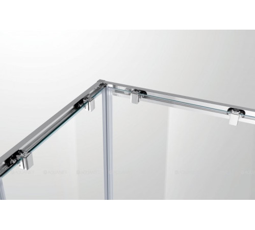 Душевой уголок Cezares Molveno 100х100 см хром стекло фактурное MOLVENO-A-2-100-P-Cr
