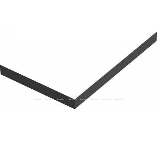 Экран для поддона Jacob Delafon Tolbiac 120x80 см АБС черный E6D338RU-NGM