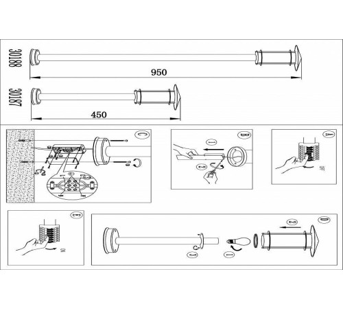 Наземный низкий светильник Eglo Lisio 30187