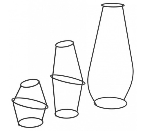 Набор из 3 ваз настольных Eglo Bellshill 421395