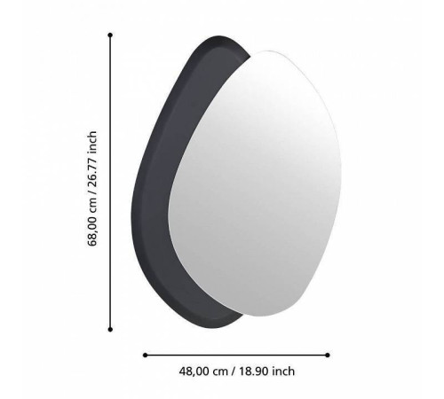 Зеркало настенное Eglo Lioma 425051