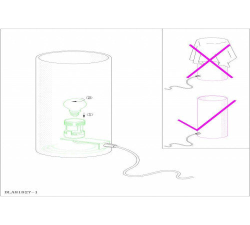 Настольная лампа декоративная EGLO Geo 81827