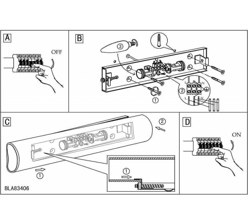 Накладной светильник Eglo Zola 83406