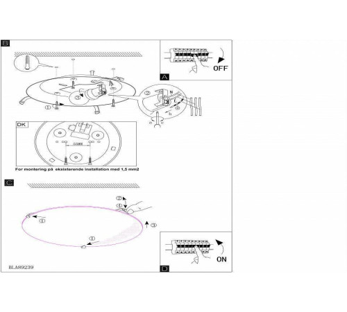 Накладной светильник Eglo ПРОМО Mars 1 89238