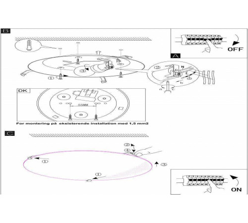 Накладной светильник Eglo ПРОМО Mars 1 89239