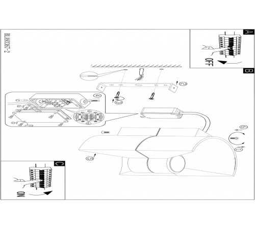 Накладной светильник Eglo Redondo 93368