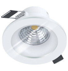 Встраиваемый светильник Eglo Salabate LED 6 Вт IP44 88 мм черный 98241