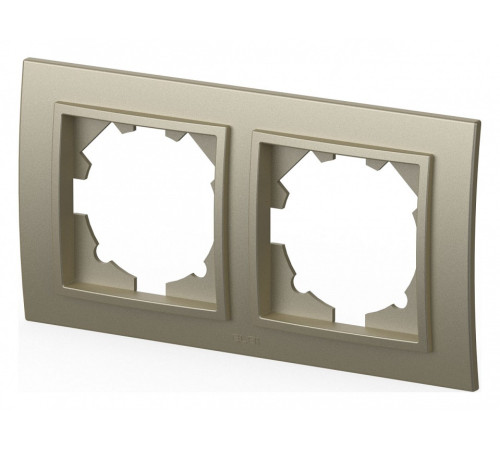 Рамка на 2 поста Elbi Eleсtriс Zena 500-011400-226