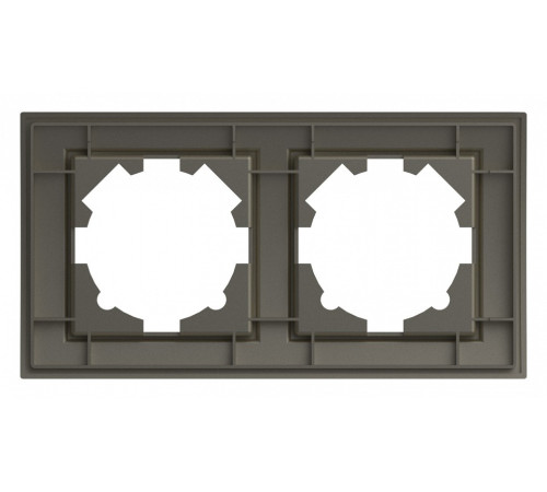 Рамка на 2 поста Elbi Eleсtriс Zena 500-011400-226