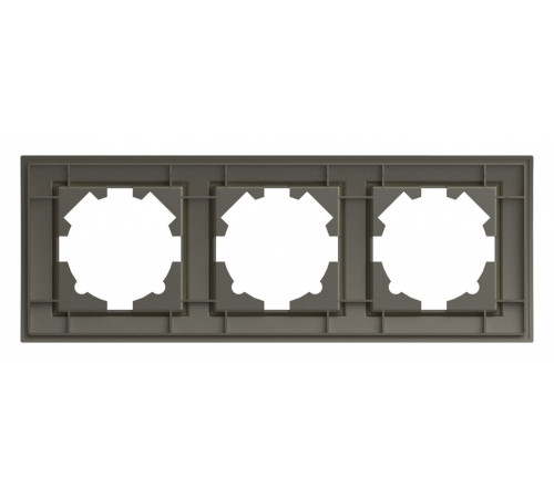 Рамка на 3 поста Elbi Eleсtriс Zena 500-011400-227