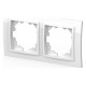 Рамка на 2 поста Elbi Eleсtriс Zena 500-015600-226