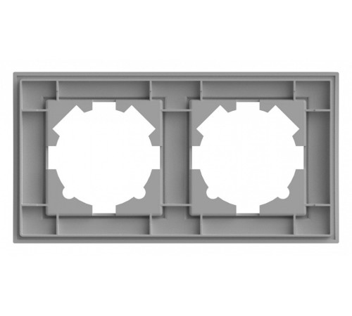 Рамка на 2 поста Elbi Eleсtriс Zena 500-015600-226