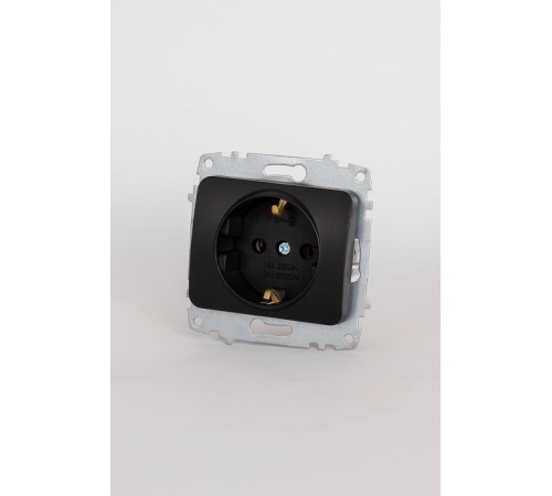 Розетка с заземлением, без рамки Elbi Eleсtriс Jazz 607-014800-217