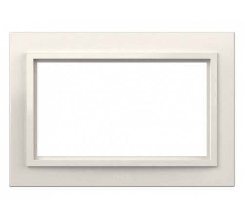 Рамка для двойной розетки Elbi Eleсtriс Zena 608-010200-907