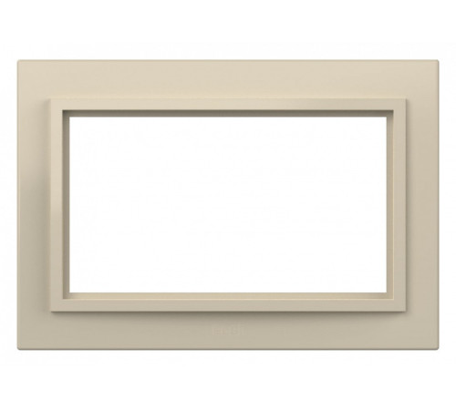 Рамка для двойной розетки Elbi Eleсtriс Zena 608-010300-907