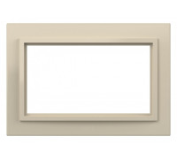 Рамка для двойной розетки Elbi Eleсtriс Zena 608-010300-908