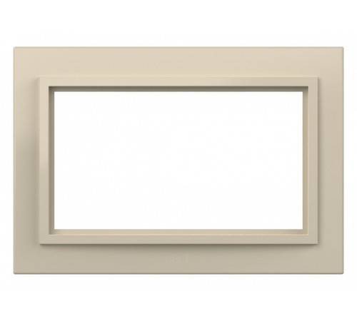 Рамка для двойной розетки Elbi Eleсtriс Zena 608-010300-908