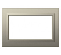 Рамка для двойной розетки Elbi Eleсtriс Zena 608-011400-907