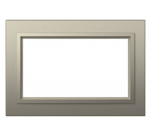 Рамка для двойной розетки Elbi Eleсtriс Zena 608-011400-908