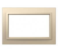 Рамка для двойной розетки Elbi Eleсtriс Zena 608-012500-907