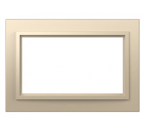 Рамка для двойной розетки Elbi Eleсtriс Zena 608-012500-907