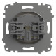 Розетка без заземления, без рамки Elbi Eleсtriс Zena Vega 609-010200-215