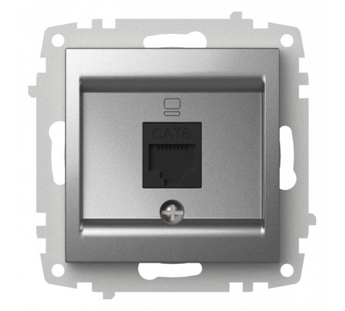 Розетка Ethernet RJ-45 без рамки Elbi Eleсtriс Zena Vega 609-011000-247