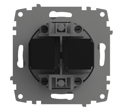 Розетка двойная Ethernet RJ-45 без рамки Elbi Eleсtriс Zena Vega 609-011000-248