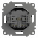 Розетка без заземления, без рамки Elbi Eleсtriс Zena Vega 609-014800-215