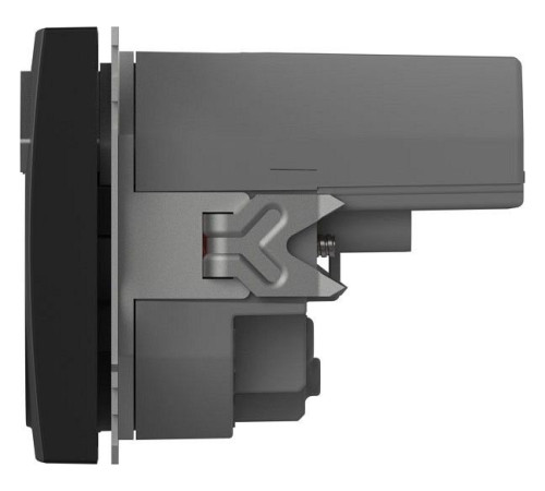 Розетка с заземлением и со шторкой и 2хUSB type A, без рамки Elbi Eleсtriс Zena Vega 609-014800-317