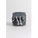 Розетка с заземлением и со шторкой и 2хUSB type A, без рамки Elbi Eleсtriс Zena Vega 609-014800-317