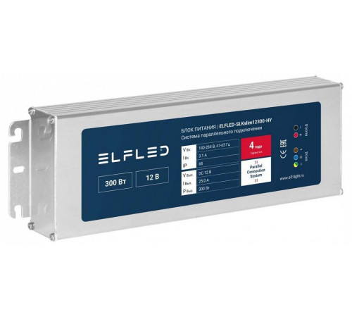 Блок питания ELFLED STD ELFLED-SLKslim12300-HY