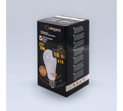 Лампа светодиодная Eleganz E27 18Вт 4500K 1399