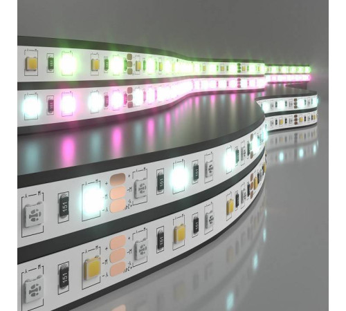 Лента светодиодная Elektrostandard 24V 60Led 14,4W IP20 RGBW a053731