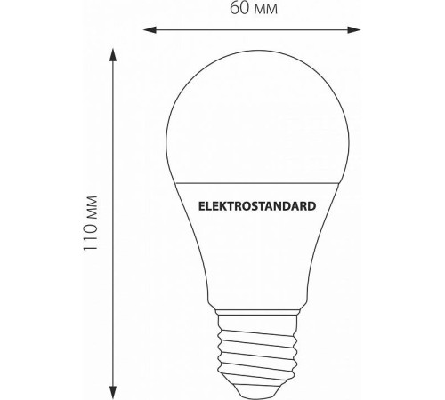 Лампа светодиодная Elektrostandard Classic LED E27 12Вт 4200K a060106
