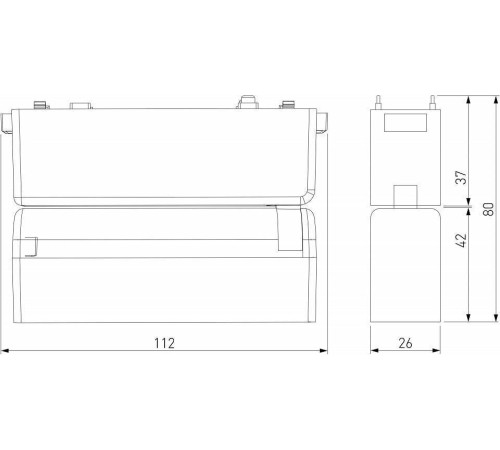 Накладной светильник Elektrostandard Flat Magnetic a063709