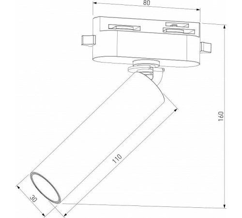 Светильник на штанге Elektrostandard Pika a065268